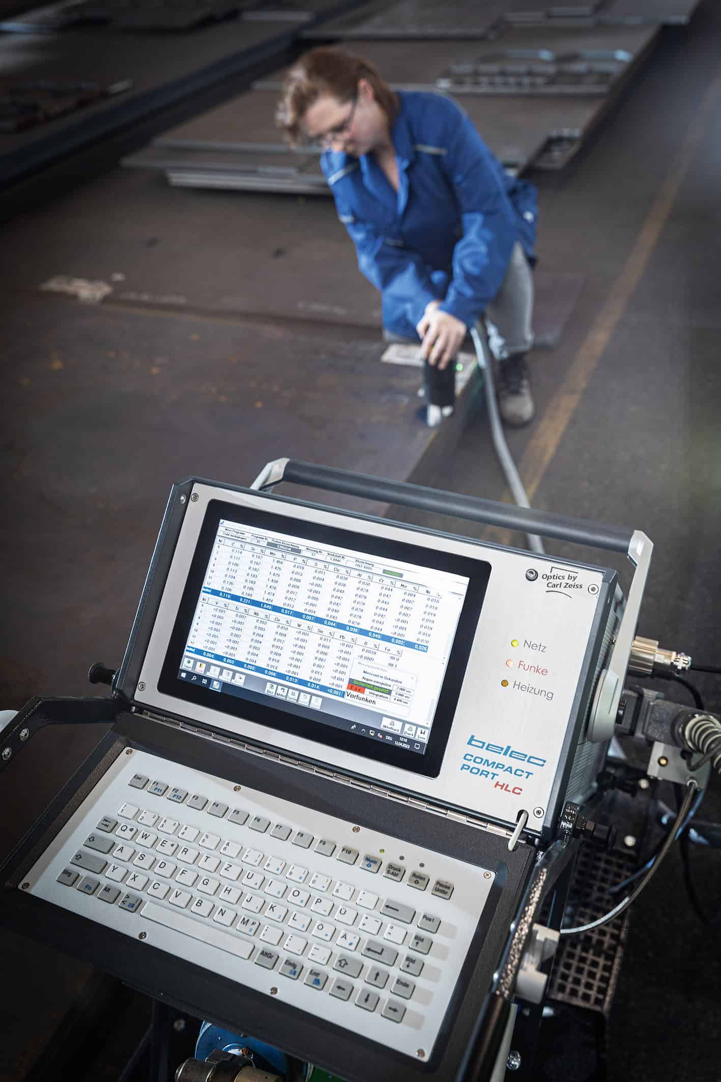 Südstahl investiert in mobile Spektralanalyse SÜDSTAHL