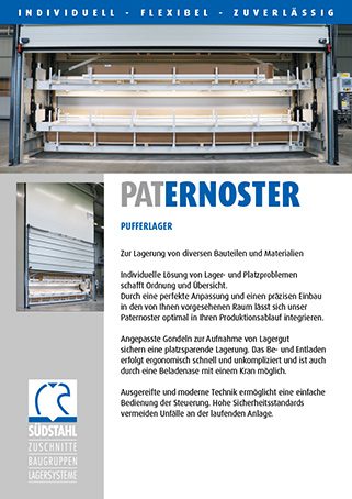 Südstahl-Flyer-PATERNOSTER-Pufferlager-Bild