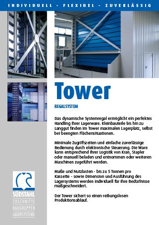 Südstahl-Flyer-REGALSYSTEM-Tower-Bild
